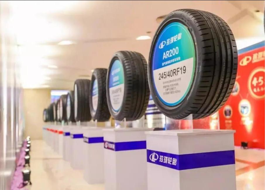 在新能源汽車配套市場中，國產(chǎn)輪胎品牌已開始占據(jù)一席之地